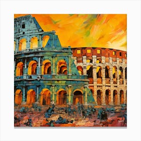 Colossion 4 Canvas Print