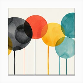 Colorful Balloons 1 Canvas Print