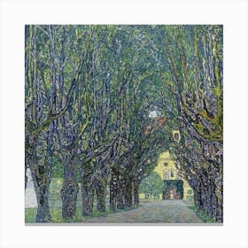 Avenue By Gustav Klimt Canvas Print