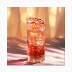 Rosé Cocktail Canvas Print