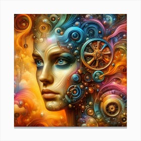 Surreal Steampunk Canvas Print