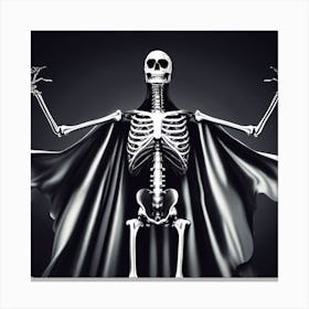 Skeleton 4 Canvas Print