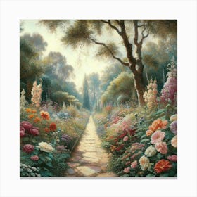 Garden Path 9 Canvas Print