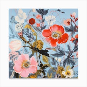 Flowers Of Grace 2 Canvas Print
