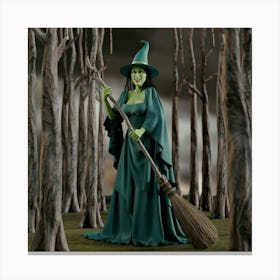 A 3d Render Of The Wicked Witch Of The W Jdk8jd6jq72rbwwbdxjbng Lxav1wbirn242fiwp0nnmq Canvas Print