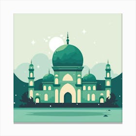 Islamic Mosque 7 Canvas Print