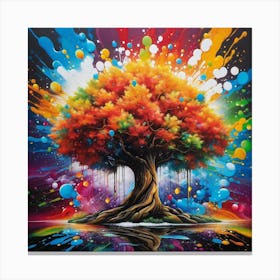 Tree Of Life 205 Canvas Print