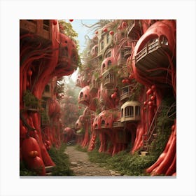 City Of Trees Canvas Print