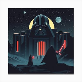 Star Wars 3 Canvas Print