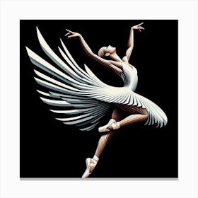 Swan Dancer Canvas Print