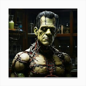 Frankenstein Canvas Print