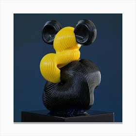 Mickey Mouse Sculpture Stampe su tela