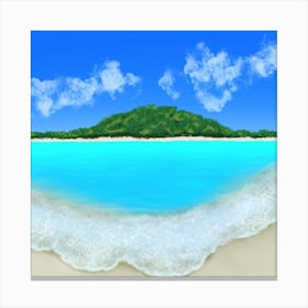 BEACH LANDSCAPE Canvas Print