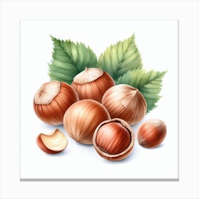 Hazelnut 2 Canvas Print