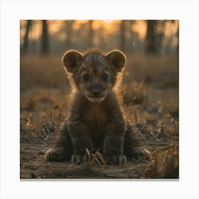 Lion King Cub Canvas Print