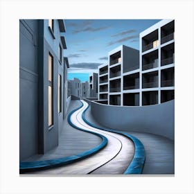 City In Motion Canvas Print