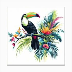 Illustration toucan 1 Canvas Print
