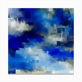 Abstract Painting Canvas Print