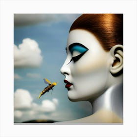 Queen bee Canvas Print