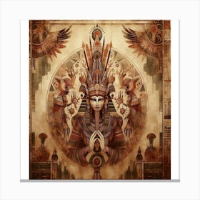 Egyptian Goddess Canvas Print