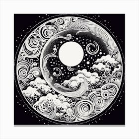 Yin And Yang 10 Canvas Print