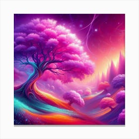 Tree In The Sky 56 Canvas Print