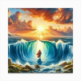 Opensea Canvas Print