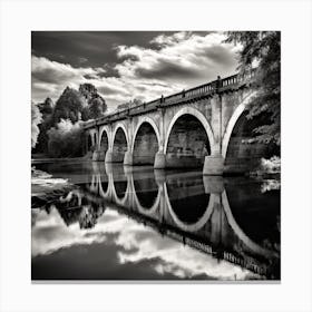 Bridge Over The River Canvas Print