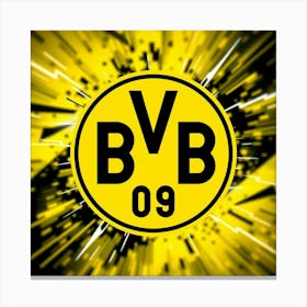 Borussia Dortmund Logo Wall Art 3 Canvas Print