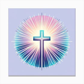 Christian Cross 2 Canvas Print