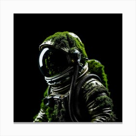 Mossy Astronaut Canvas Print