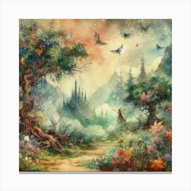 Fairytale Forest 9 Canvas Print
