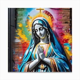 Virgin Mary 15 Canvas Print