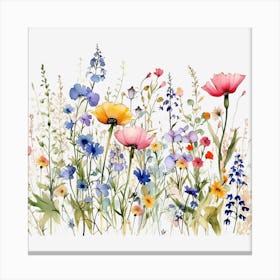 Wildflowers Canvas Print