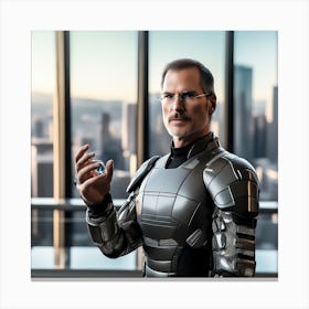 Steve Jobs 66 Canvas Print