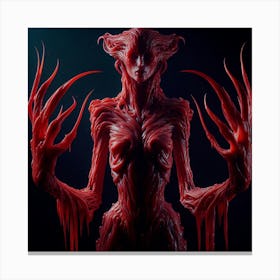 Creature Of The Night 2 Canvas Print