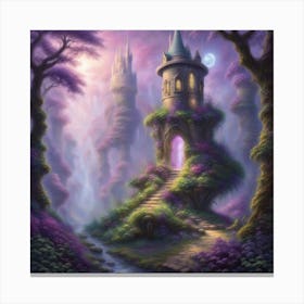 Fantasy tower Canvas Print