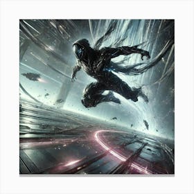 Void Phantom Gravity Manipulation Canvas Print