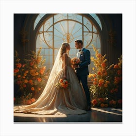 Beauty And The Beast Canvas Print