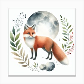 Fox 3 Canvas Print