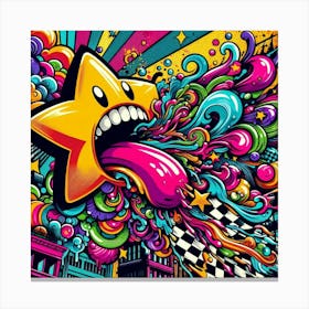 Psychedelic Art 60 Canvas Print