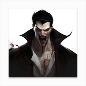 Dracula Canvas Print