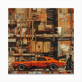 Futuristic Car 2 Canvas Print