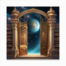 Universal knowledge Canvas Print