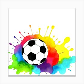 Soccer Ball 3 Canvas Print