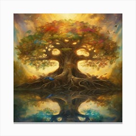 Tree Of Life 50 Canvas Print