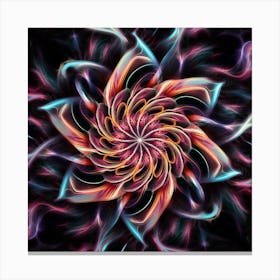 Fractal Flower 2 Canvas Print