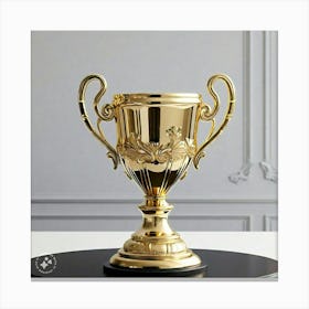 Trophy Win Canvas Print