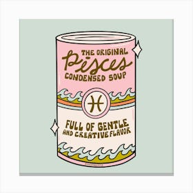 Pisces Soup Canvas Print