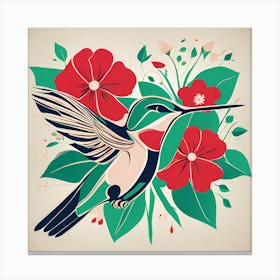 Hummingbird VECTOR ART   Canvas Print